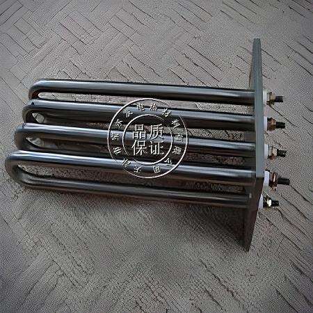 Flange style electric heating tube